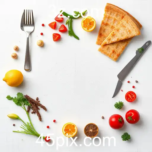Explorando a Diversidade da Categoria 'Comida' no 45pix